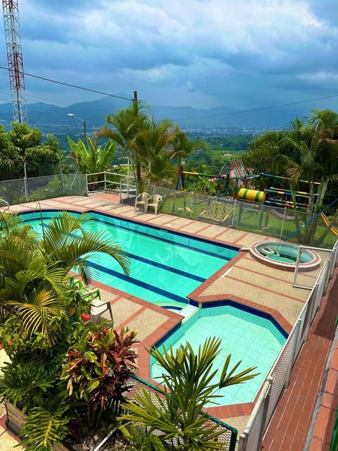 Natural landscape, Garden, Garden view, Mountain view, Pool view, Swimming pool