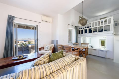 Seaside Home with Hot Tub, Vineyard, Shared Pool and View House in Paros, Greece