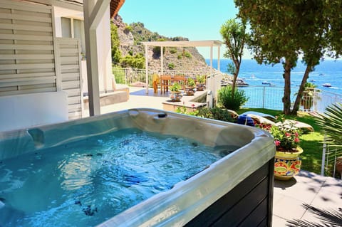 Hot Tub, View (from property/room), Sea view