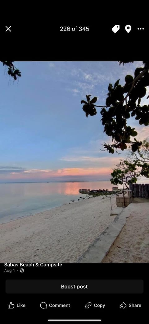 Sabas Beach and Campsite Inn in Northern Mindanao