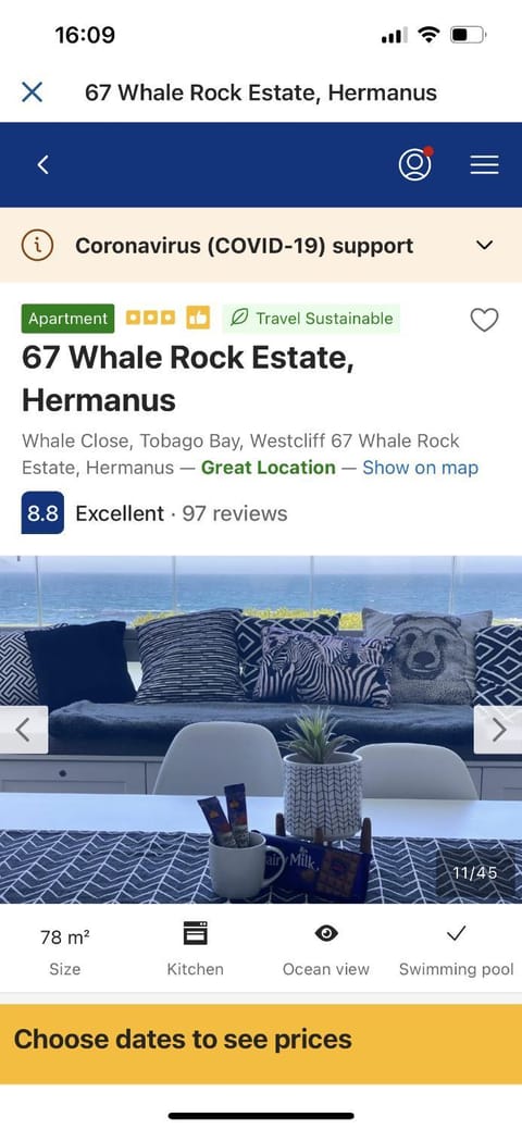 67 Whale Rock Estate, Hermanus Condo in Hermanus