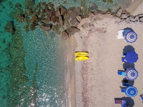 Bird's eye view, Beach