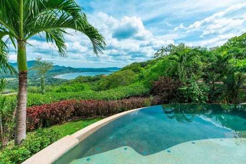 Hacienda-Style Villa with Pool and Sweeping Ocean Views Above Potrero House in Guanacaste Province