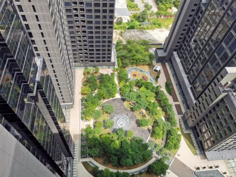 Bird's eye view, Garden view