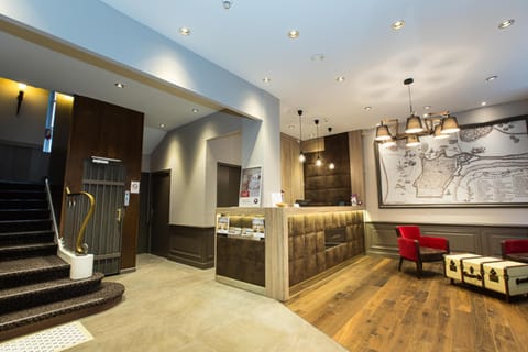 Lobby or reception, Decorative detail