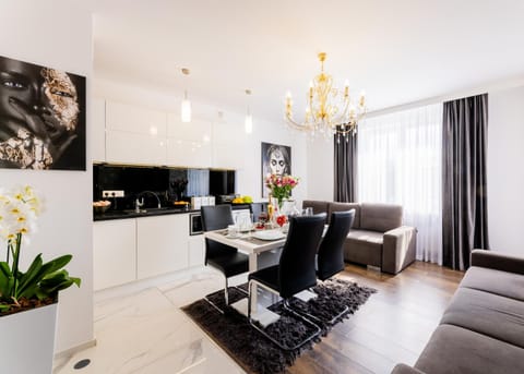 TV and multimedia, Kitchen or kitchenette, Living room, Seating area, Dining area, minibar, stove