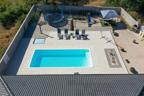 Children play ground, Pool view, Swimming pool, sunbed