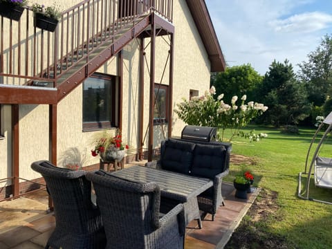 Patio, Garden, Seating area, Garden view