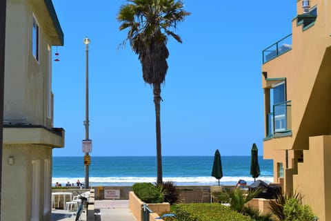 Luv Oceanside Views-1 House to Beach, Boardwalk and Waves-Spacious Rooftop Sun Deck-Plus King Beds too! House in Mission Beach