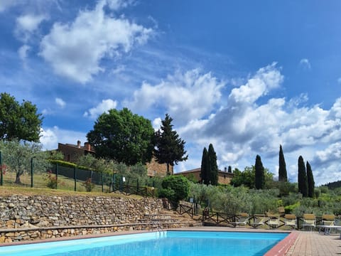 Spring, Natural landscape, Swimming pool, sunbed