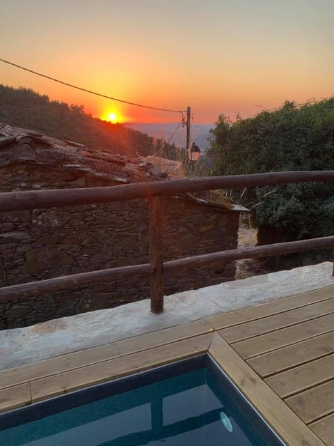 Pool view, Swimming pool, Sunset