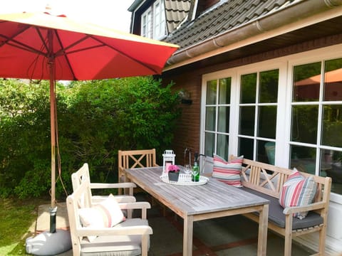 Deichblick in Nieblum House in Nordfriesland