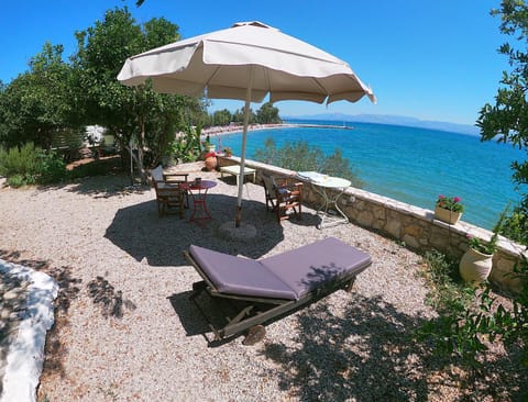 Patio, Day, Summer, Garden, Beach, Sea view