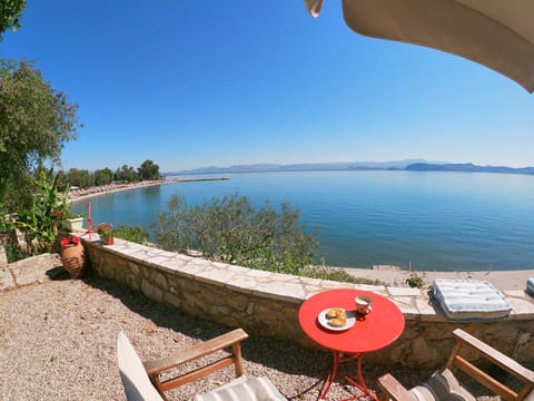 Patio, Natural landscape, Summer, Garden, View (from property/room), Balcony/Terrace, Beach, Beach, Sea view, Street view