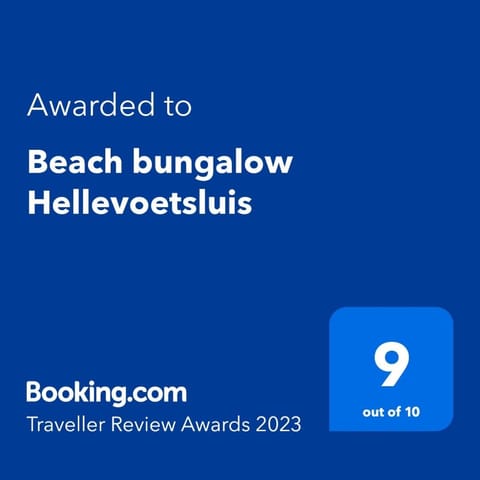 Beach bungalow Hellevoetsluis Casa in Hellevoetsluis