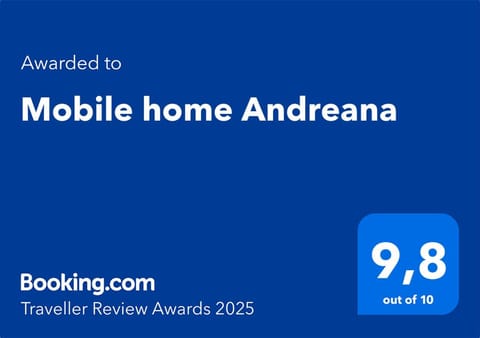Mobile home Andreana Campground/
RV Resort in Tisno