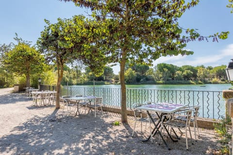 Spring, Day, Natural landscape, Garden, Lake view