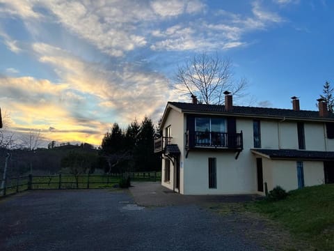 Property building, Sunset