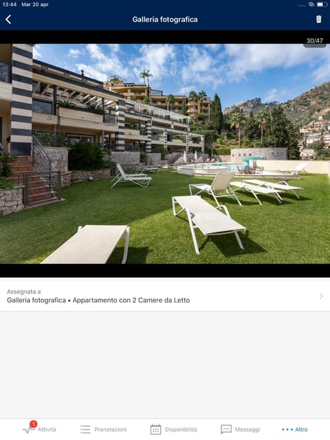 Beautiful Apartment in the centre of Taormina Condominio in Taormina