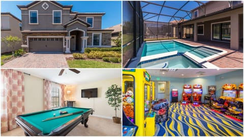 Property building, Billiard, Game Room, Swimming pool