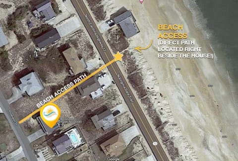 4140 Beach Carousel 3 Min Walk to Beach House in Kitty Hawk