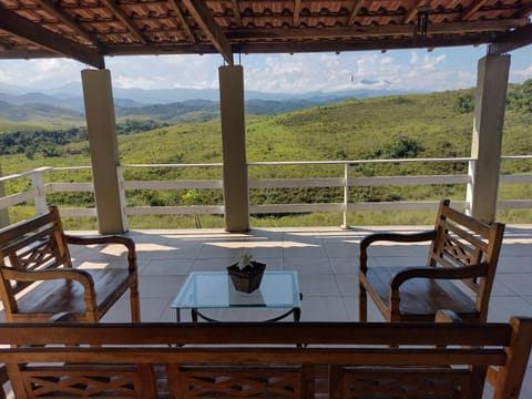 View (from property/room), Balcony/Terrace, Seating area, Mountain view, Inner courtyard view