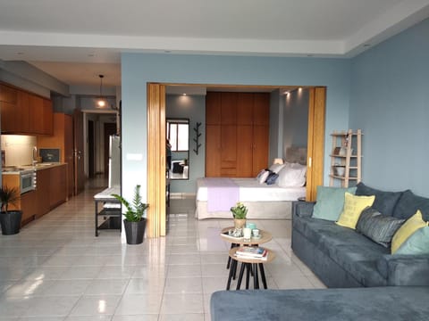 Light Blue Apartment Condo in Heraklion