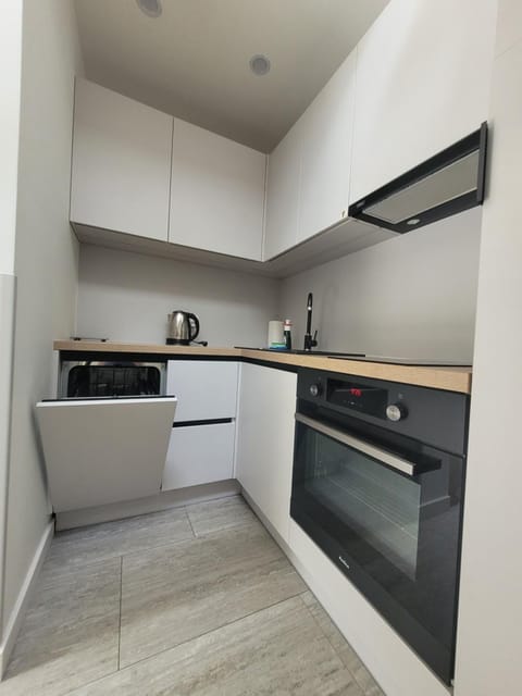 Kitchen or kitchenette, oven, stove, kitchen