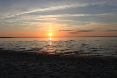 Natural landscape, Beach, Hiking, Sunset