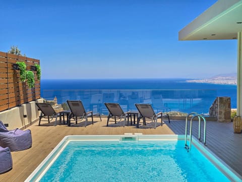 Villa Balcony, Cozy Villa with Amazing View Villa in Crete