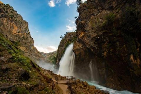 Nearby landmark, Natural landscape, Mountain view, River view