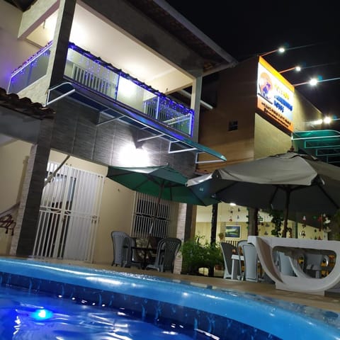 Night, Swimming pool