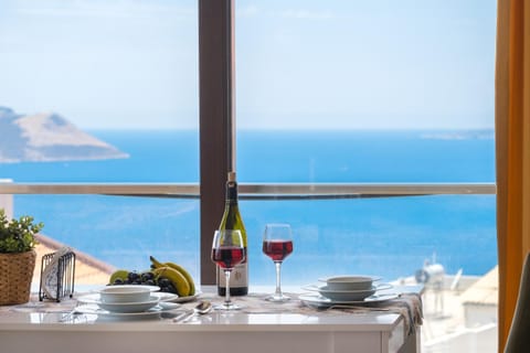 Dining area, Sea view