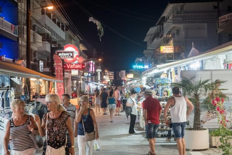 Night, Neighbourhood, Shopping Area