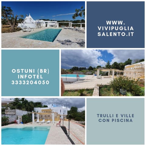 Ostuni, Trullo Laveneziana per 8 ospiti intera struttura con piscina esclusiva House in Ostuni