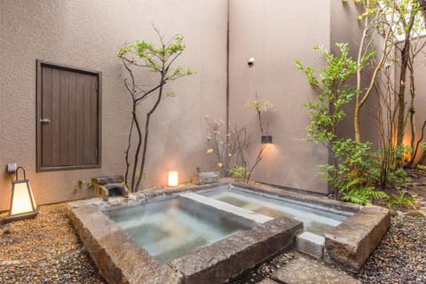 Hot Spring Bath, Hot Tub, Open Air Bath, Open Air Bath