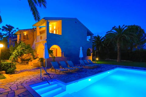 Property building, Night, Other, Swimming pool