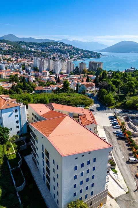 Property building, Day, Neighbourhood, Natural landscape, Bird's eye view, City view, Mountain view, Sea view, Street view, Location, Parking