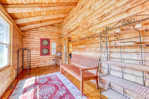 Twin View Log Home Haus in Twin Mountain