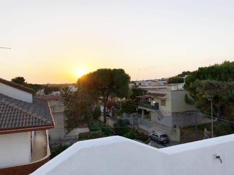 Bird's eye view, Summer, Balcony/Terrace, Garden view, Sunset