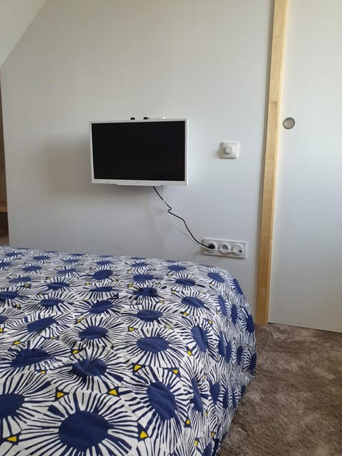 Bed, TV and multimedia, Bedroom