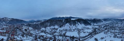 Natural landscape, Winter, Mountain view