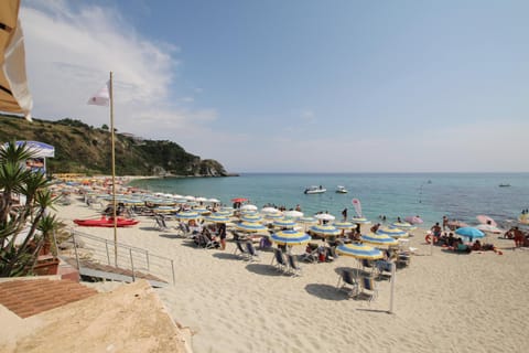 People, Natural landscape, Beach, Sea view