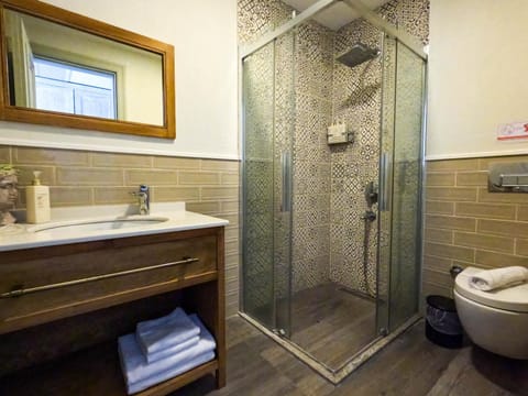 Shower, Toilet, Bathroom, towels