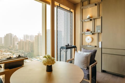 Living room, City view