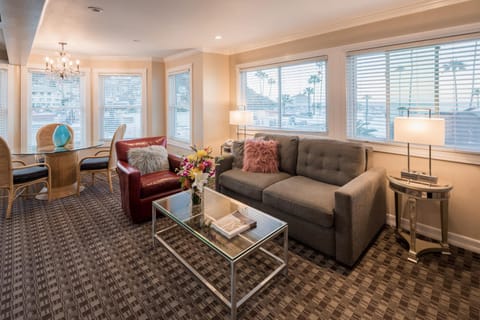 Living room, Seating area, Sea view