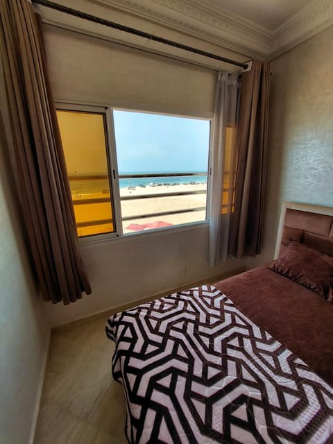 One bedroom apartement at Agadir 100 m away from the beach with sea view and enclosed garden Condominio in Agadir