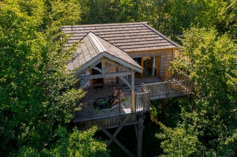 Patio, Natural landscape, Bird's eye view, Summer, Hot Tub, View (from property/room), Open Air Bath