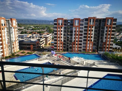 Bird's eye view, Pool view, Swimming pool