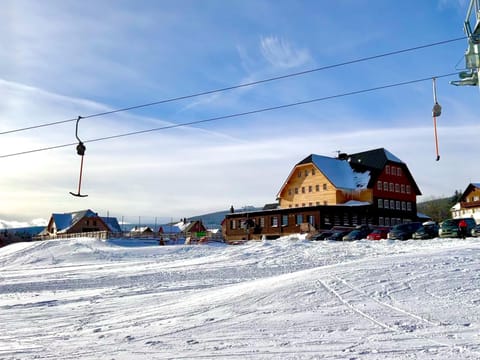 Property building, Day, Natural landscape, Winter, Skiing